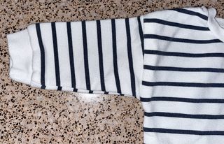 Sudadera de bebé (rayas horizontales)