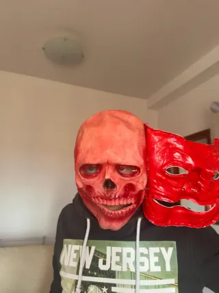 Maschera horror doppio strato