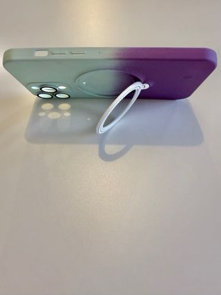 CUSTODIA PER IPHONE 13 PRO MAX CON SUPPORTO AD ANELLO