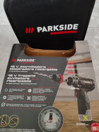 Atornilladora Taladro Recargable 12V Parkside