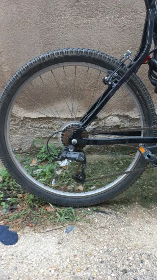Bicicleta Rockrider negra XL