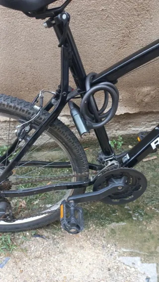 Bicicleta Rockrider negra XL