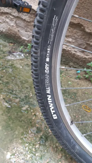 Bicicleta Rockrider negra XL