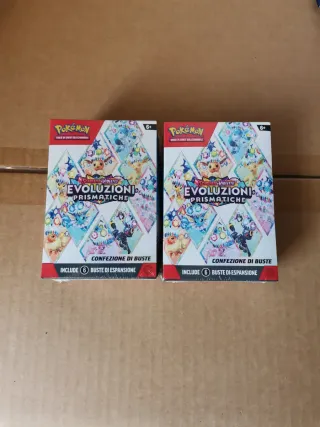 2x Pokémon Evoluzioni Prismatiche Bundle