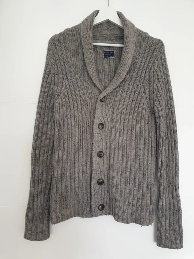 Cárdigan punto Sfera Hombre Talla S