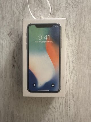 iPhone X Apple Argento