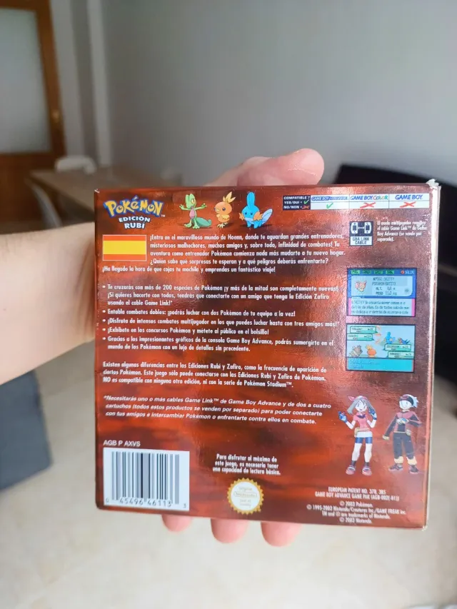 Pokémon Rubí Original