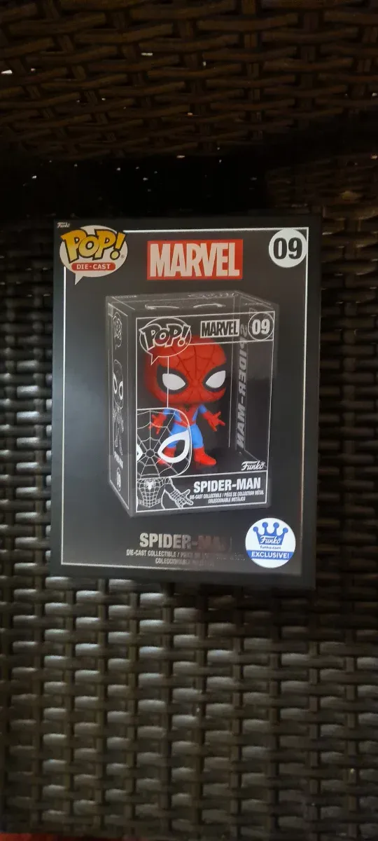 Funko Pop Die Cast Spiderman 09 Chase
