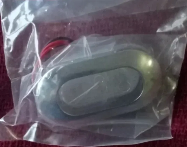 2 luzes LED para degraus (ouro-prata)