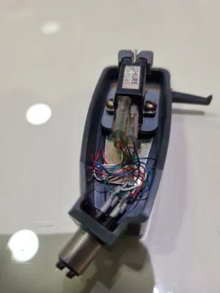 Portacápsula Headshell con Cápsula Shure M75-6S