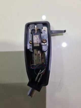 Portacápsula Headshell con Cápsula Shure M75-6S