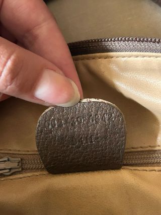 Bolso Gucci Vintage Beige y Marrón