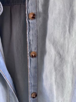 Camisa Springfield manga corta azul XXL
