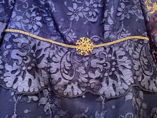 Vestido de fiesta azul