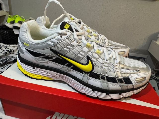Nike P6000 Blancas Plata Nuevas