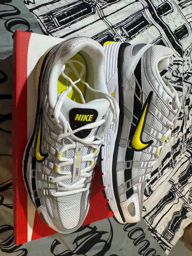 Nike P6000 Blancas Plata Nuevas