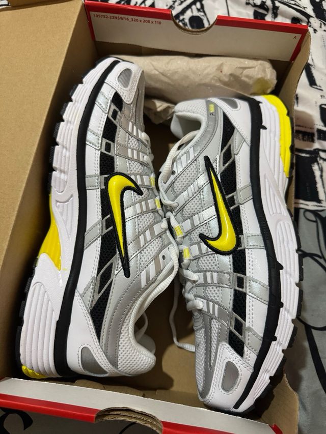Nike P6000 Blancas Plata Nuevas