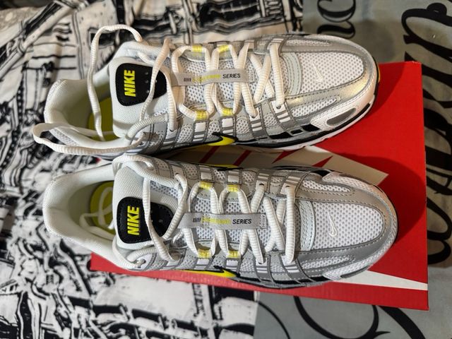 Nike P6000 Blancas Plata Nuevas
