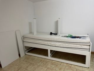 cama 80x200 ikea con cajones