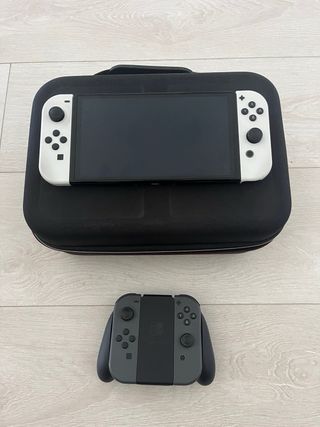 Nintendo Switch OLED grigio/bianco
