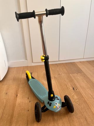 Patinete infantil 3 ruedas azul Decathlon