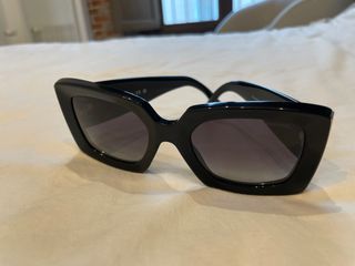 Gafas Chanel originales – Diseño rectangular negro