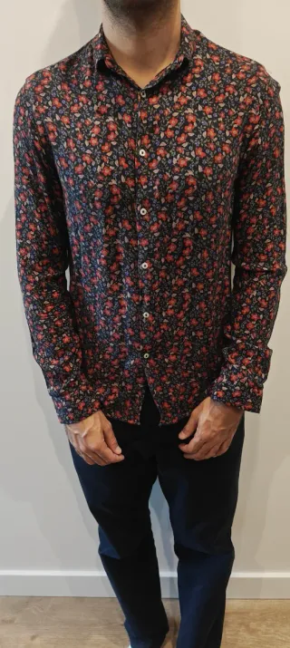 Camisa Massimo Dutti Estampada Hombre