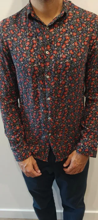 Camisa Massimo Dutti Estampada Hombre