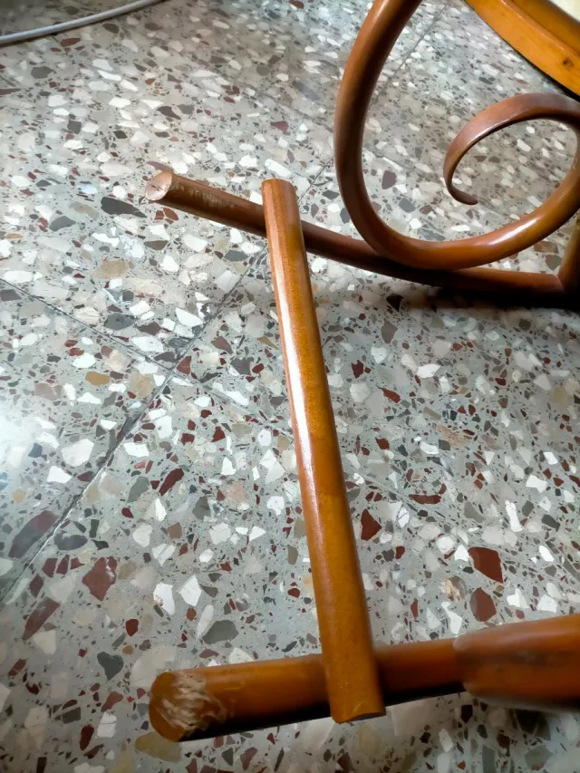 Mecedora infantil de rejilla