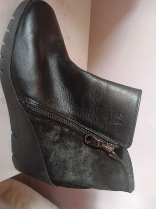 Botines 24 horas negros
