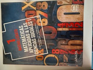 libro 1 bachillerato 
