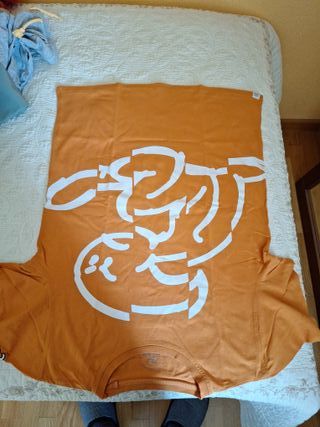 Camiseta El Niño Talla 14 Naranja