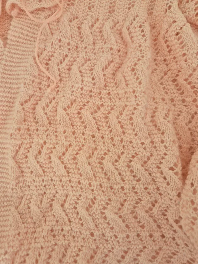 Lissesa coprispalle rosa in lana Made in Italy