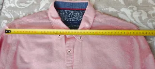 Camisa Zara Rosa Hombre
