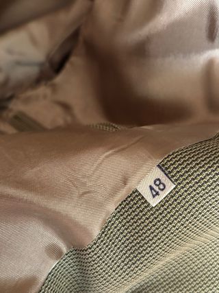 Americana gris hombre