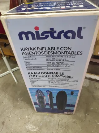 Kayak hinchable Mistral