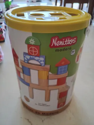 Nenittos Madera Bloques Construcción