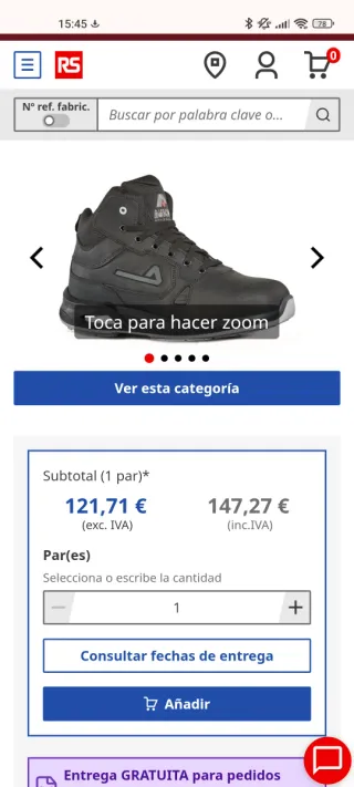 Botas seguridad Aimont
¡¡ 147€ en tienda !!