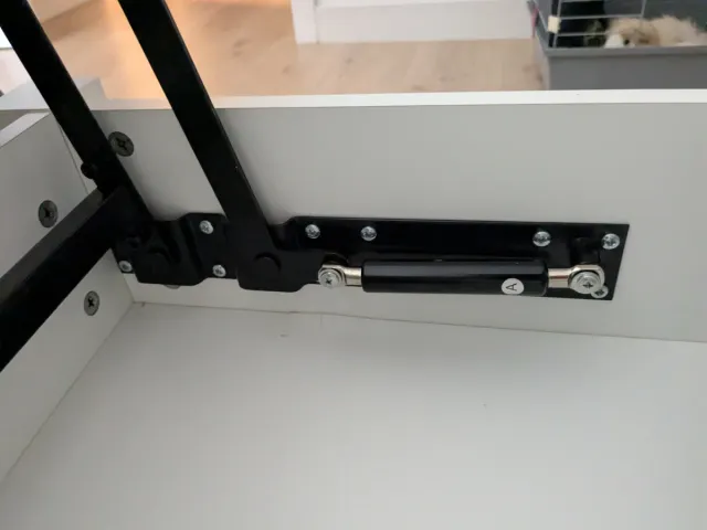 Mesa Centro Elevable IKEA TRULSTORP Blanca