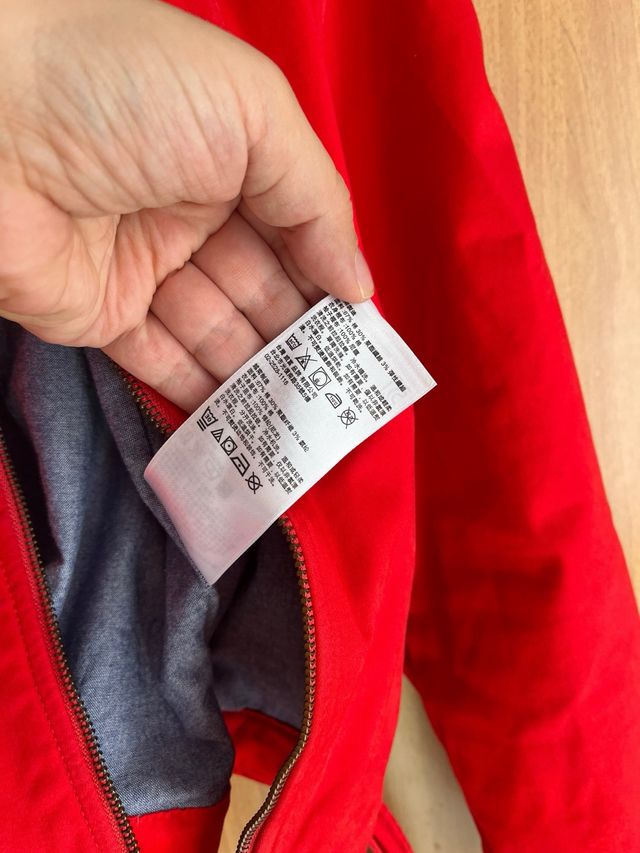 Giacca Timberland rossa taglia M