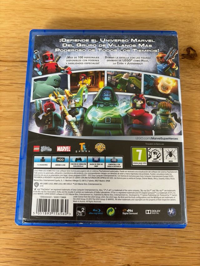 LEGO Marvel Super Heroes PS4