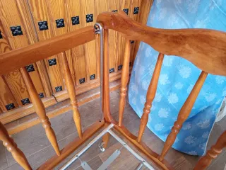 Cuna de bebé de madera