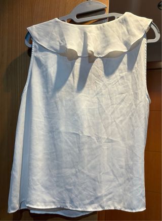 Blusa Zara Volantes Talla XL