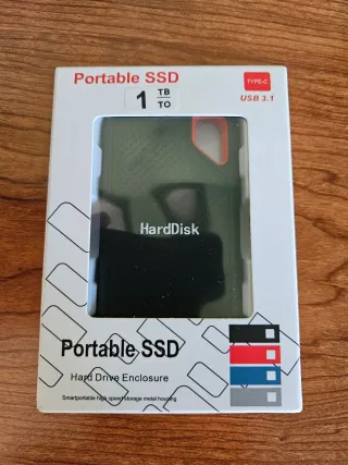 Disco Duro SSD 1TB Negro