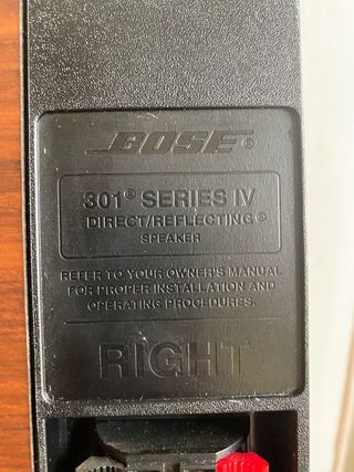 Pareja Altavoces Bose Negro/Marrón