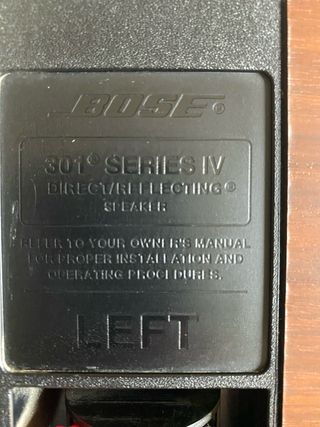 Pareja Altavoces Bose Negro/Marrón