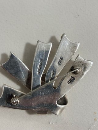 Crucifijo Daga Plata 925 Artesanía
