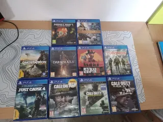 Lote 10 Juegos PS4