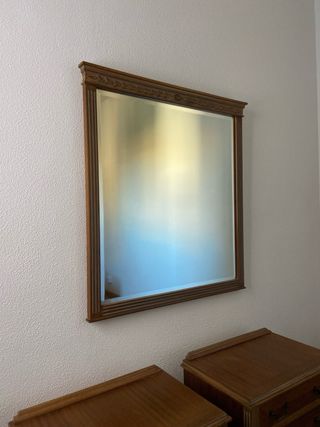 Espejo Vintage Grande Madera