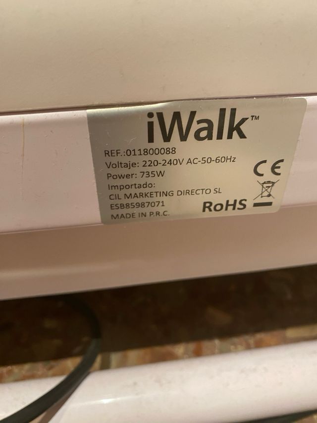 Cinta de correr iWalk